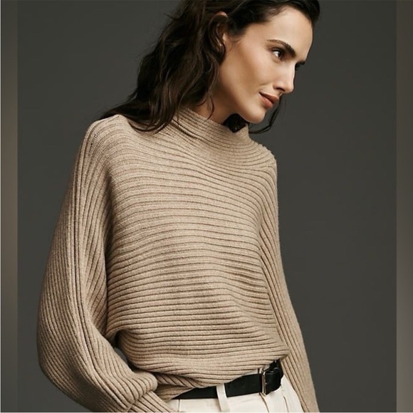 Anthropologie Sweaters - By Anthropologie Kendall Mock Neck Sweater